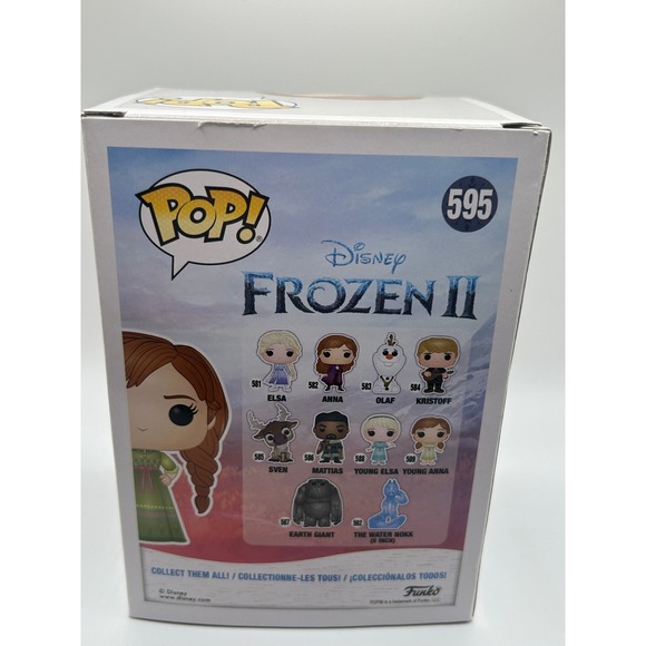 Funko‎ Pop Disney Frozen II Anna Vinyl Figure 595 Special Edition - Picture 5 of 5